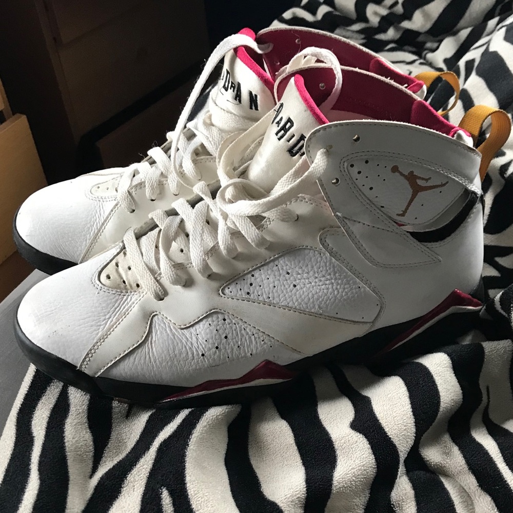Jordan Cardinal 7’s size 10.5